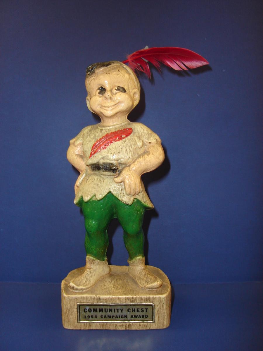 Original Community Chest Statue Original Community Chest Statue